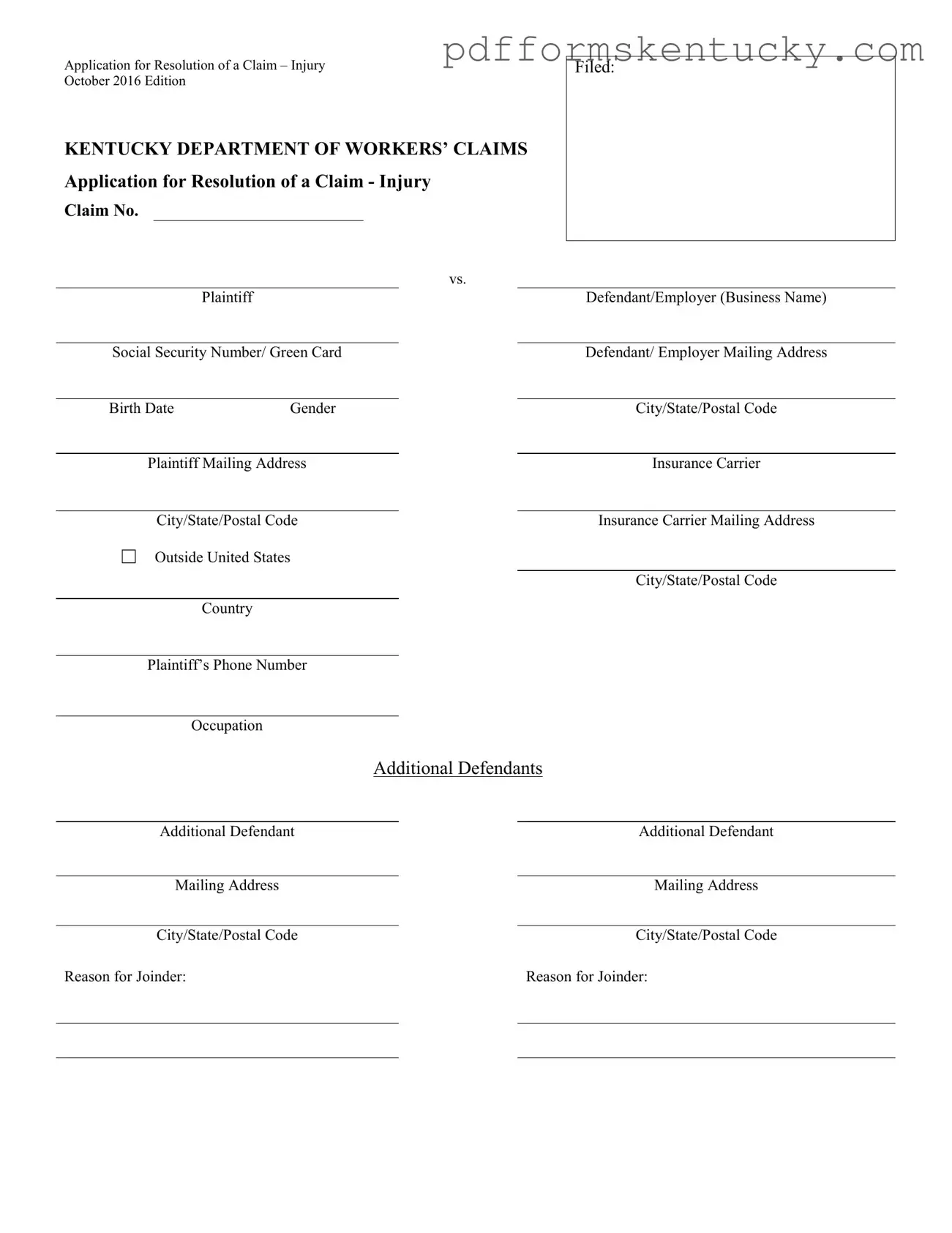 Download Kentucky 101 Template