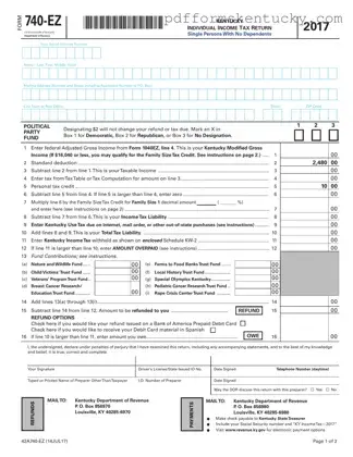 Download Kentucky 740Ez Template