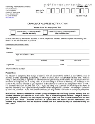 Download Kentucky Template